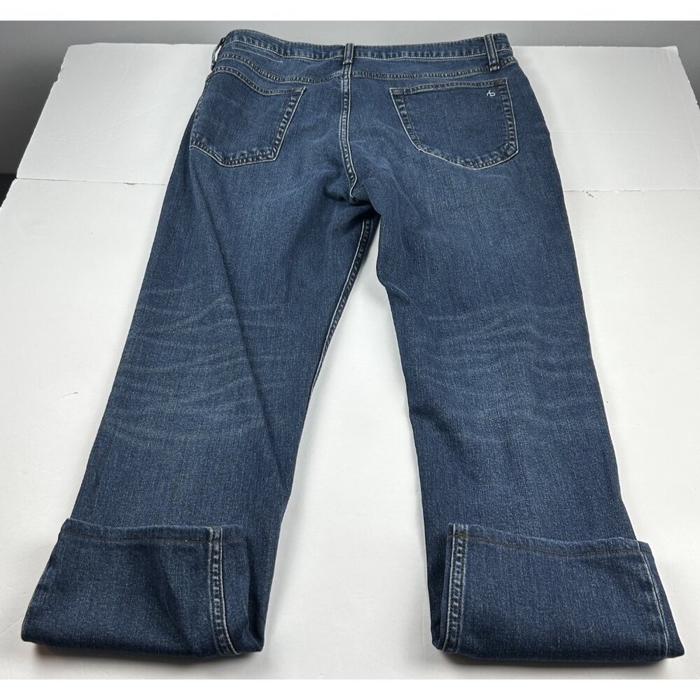 Y2K Levi's 569 Jeans Denim Pants Loose Straight Size 42x32  Dark Wash NWT Baggy - Picture 3 of 16